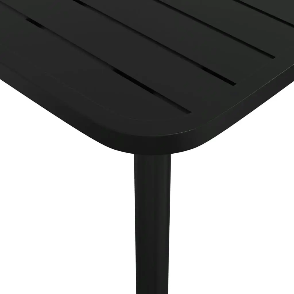 Garden Table Anthracite 80x80x71 cm Steel 362737