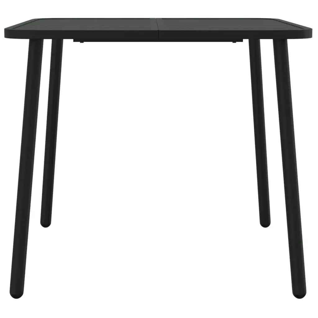 Garden Table Anthracite 80x80x71 cm Steel 362737