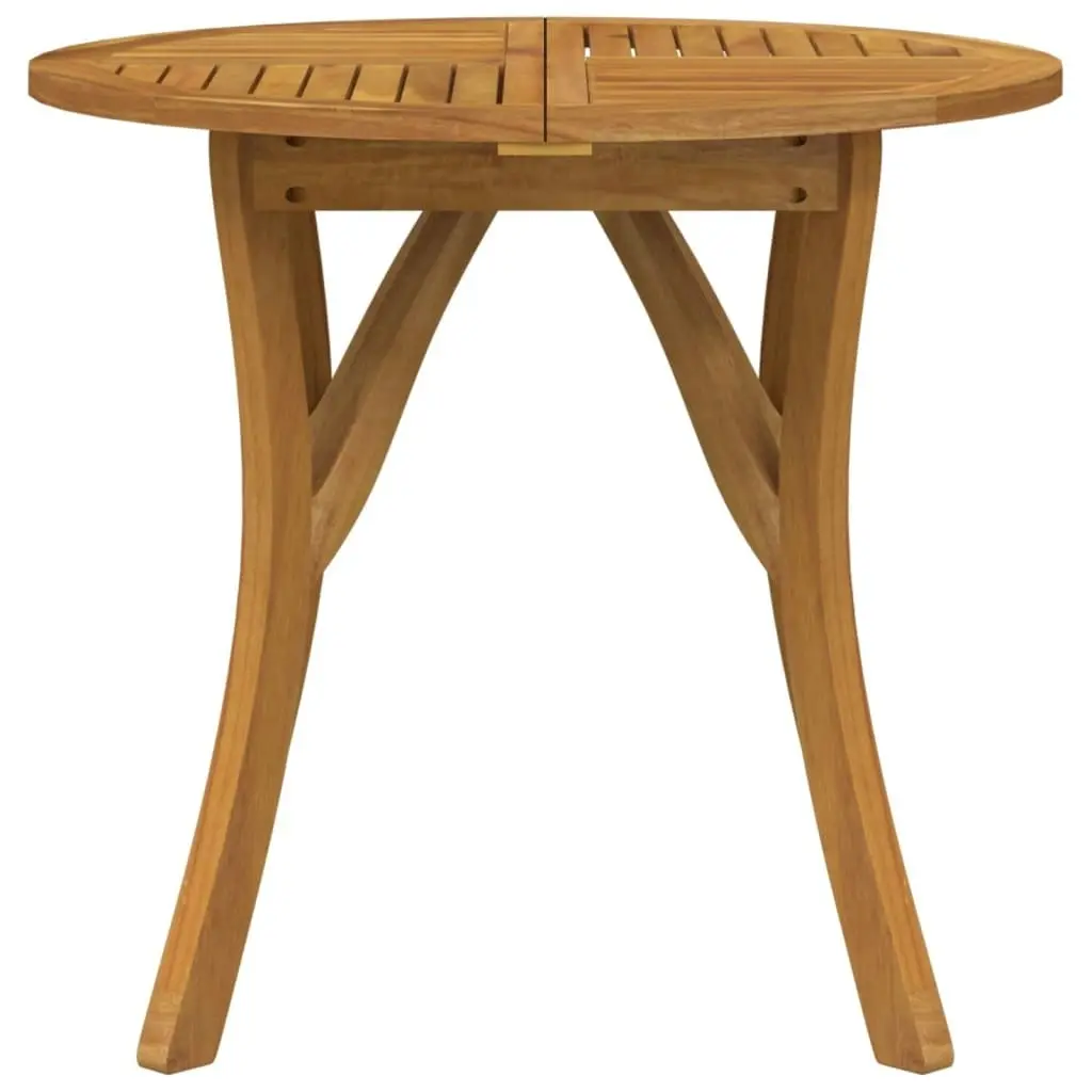 Garden Table Ø 85 cm Solid Wood Acacia 363302