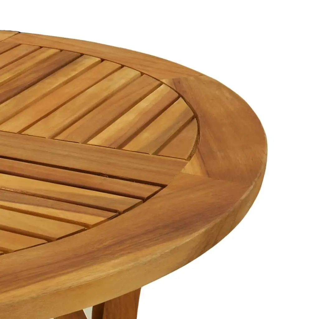 Garden Table Ø 85 cm Solid Wood Acacia 363302