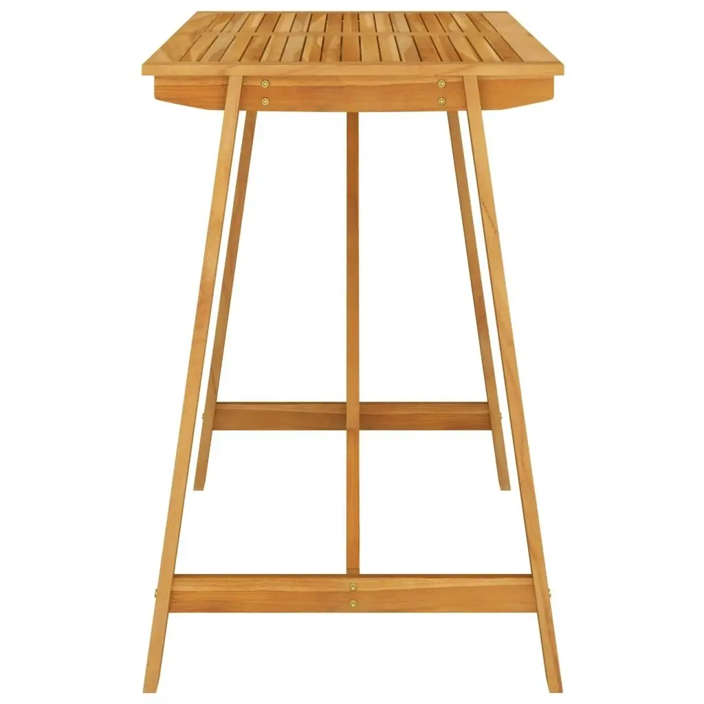 Garden Bar Table 140x70x104 cm Solid Acacia Wood 312409