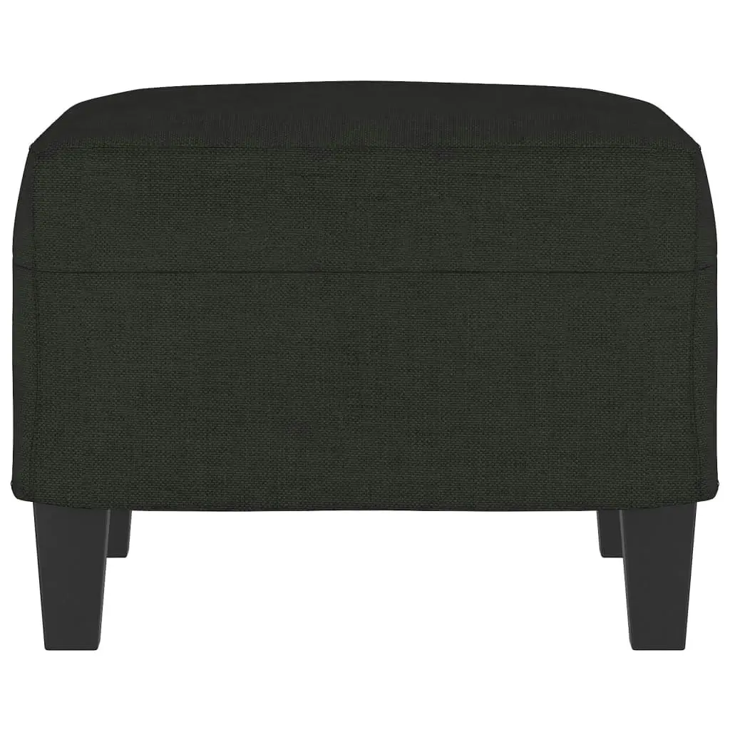 Footstool Black 60x50x41 cm Fabric 349331