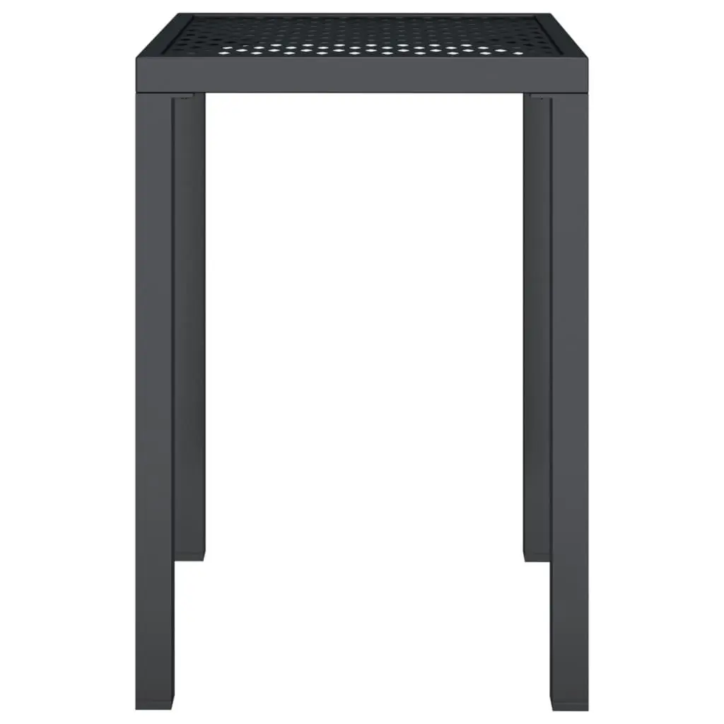 Garden Table Anthracite 50x50x72 cm Steel 362742