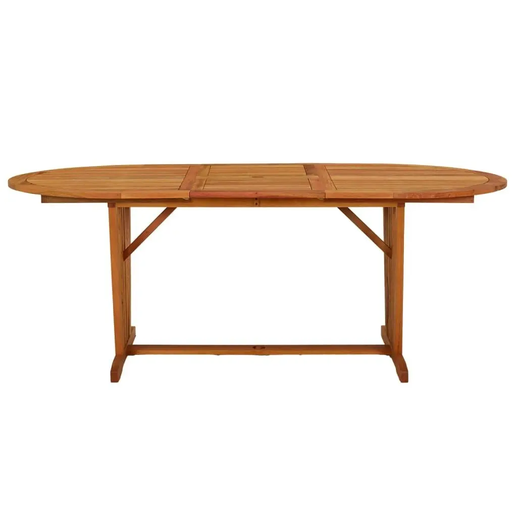 Garden Table 200x100x75 cm Solid Wood Eucalyptus 316072