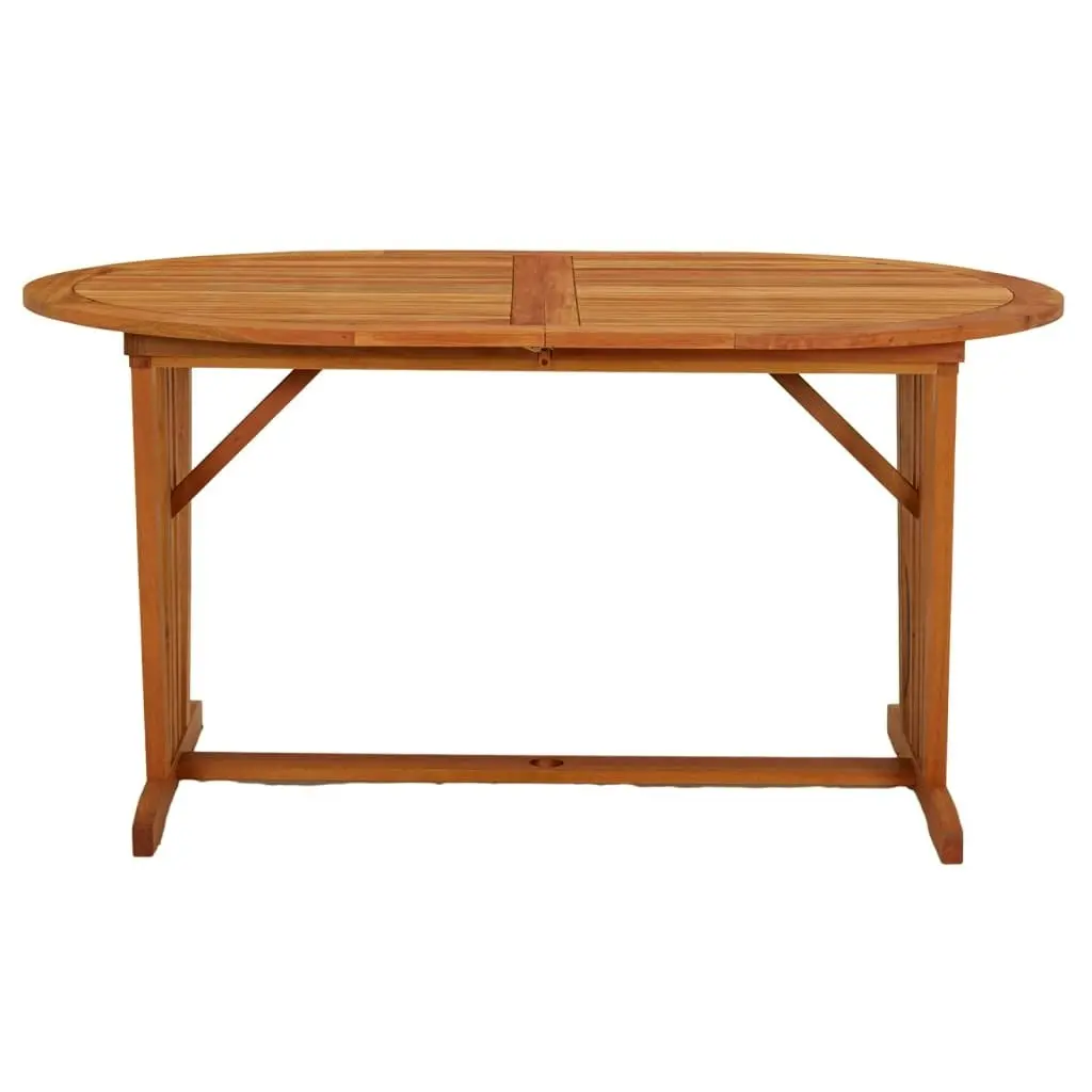 Garden Table 200x100x75 cm Solid Wood Eucalyptus 316072