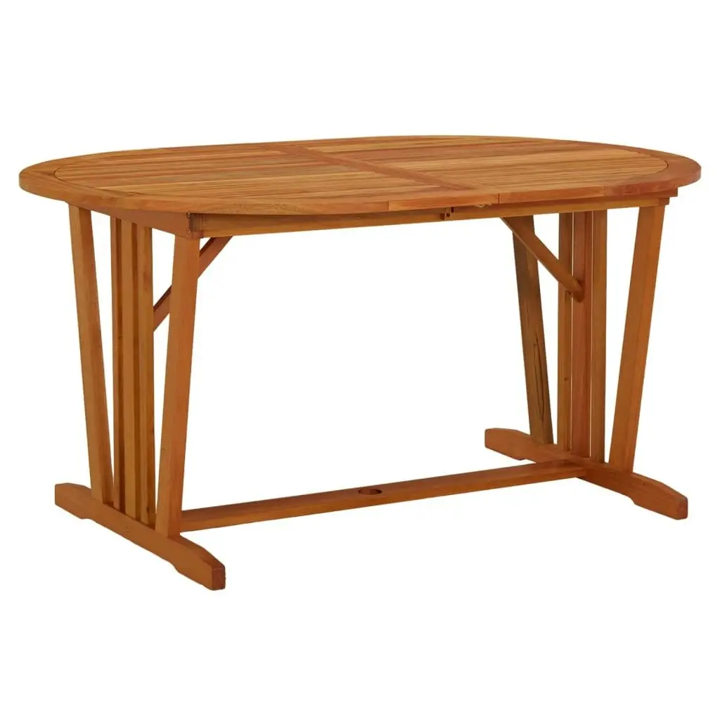 Garden Table 200x100x75 cm Solid Wood Eucalyptus 316072