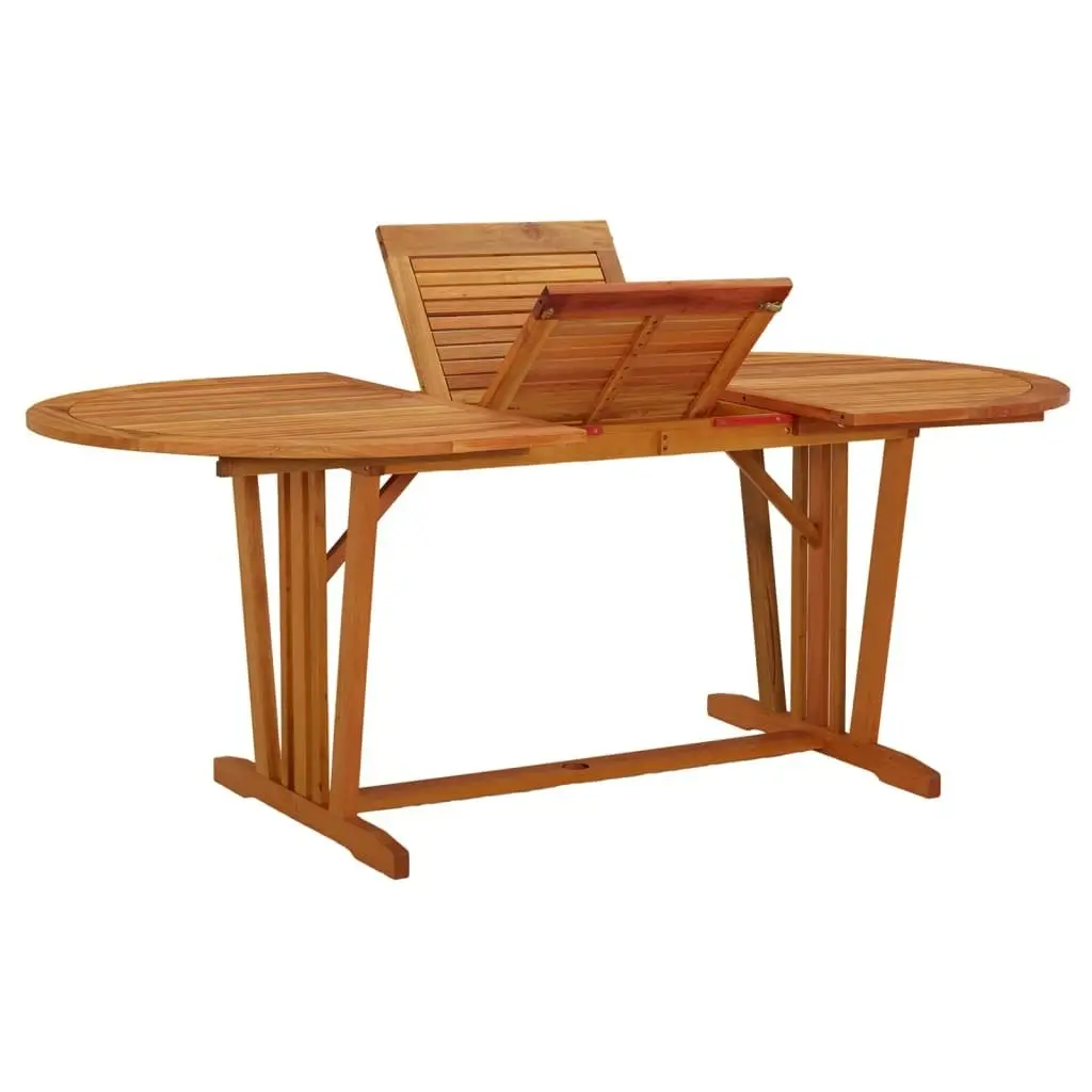 Garden Table 200x100x75 cm Solid Wood Eucalyptus 316072