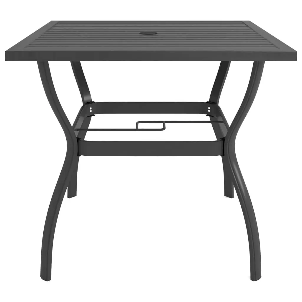 Garden Table Anthracite 81.5x81.5x72 cm Steel 312168