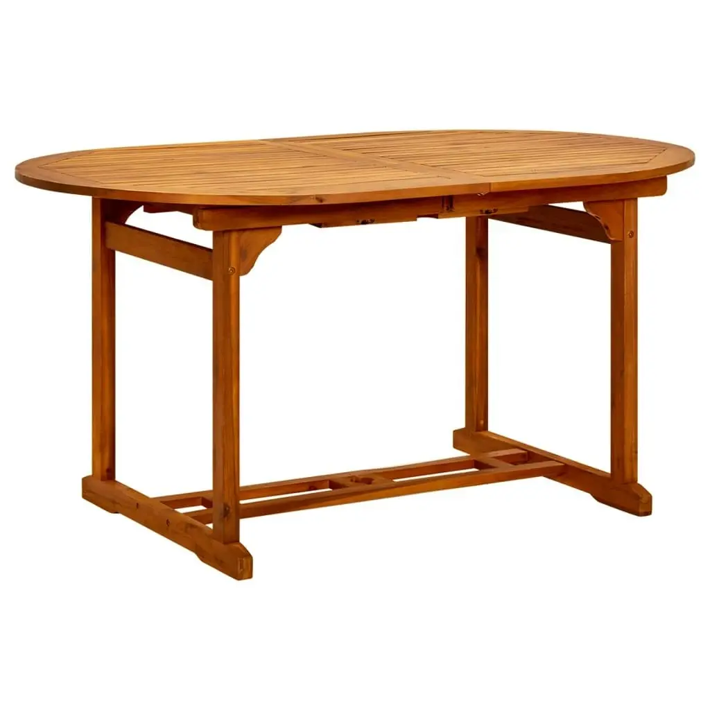 Garden Table 200x100x75 cm Solid Wood Acacia 41818