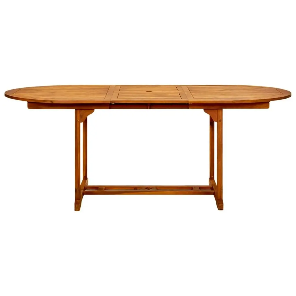 Garden Table 200x100x75 cm Solid Wood Acacia 41818