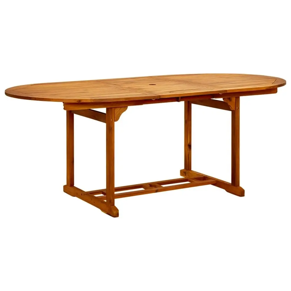 Garden Table 200x100x75 cm Solid Wood Acacia 41818