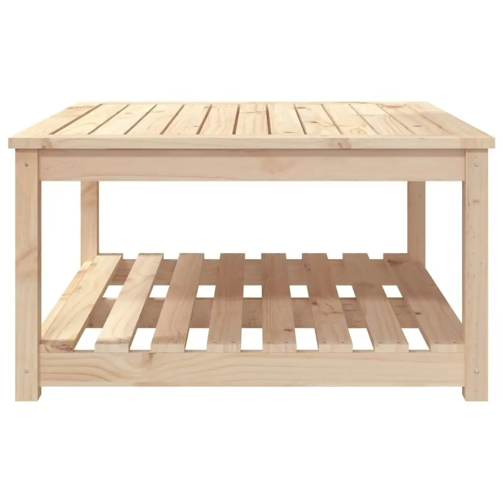 Garden Table 82.5x82.5x45 cm Solid Wood Pine 824141