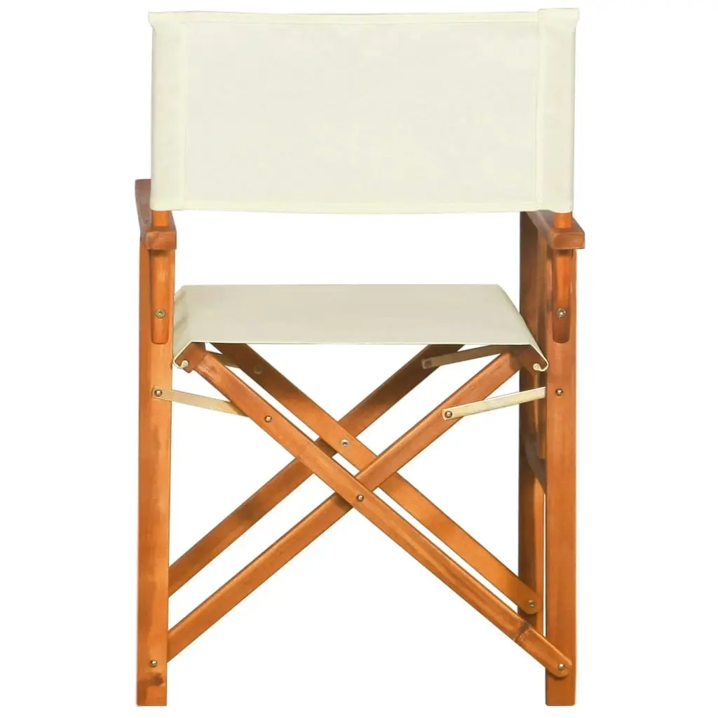 Director's Chairs 2 pcs Solid Acacia Wood 45946