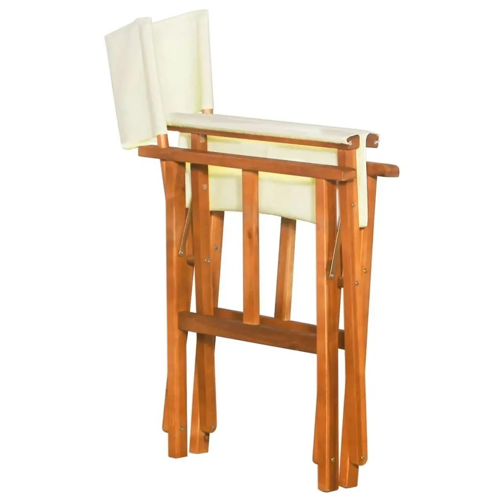 Director's Chairs 2 pcs Solid Acacia Wood 45946