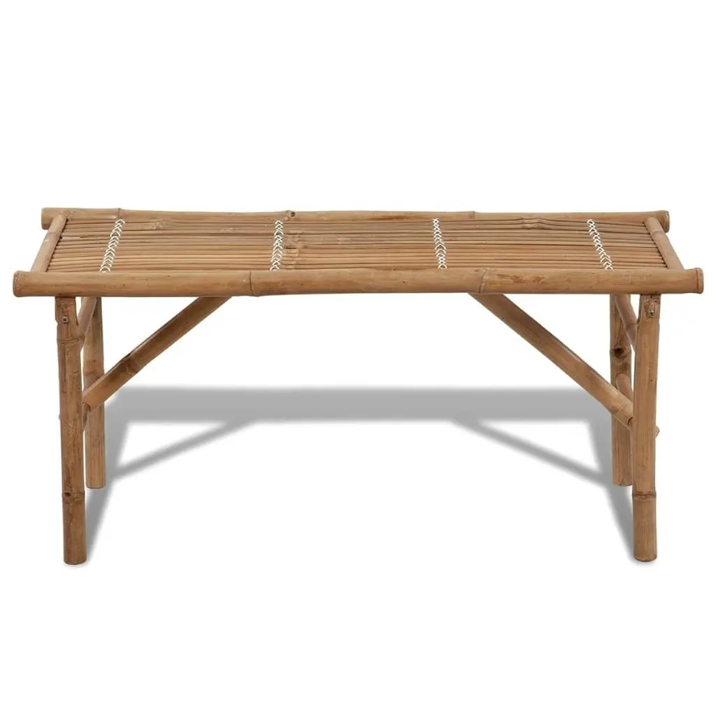 Folding Garden Bench 118 cm Bamboo 41503