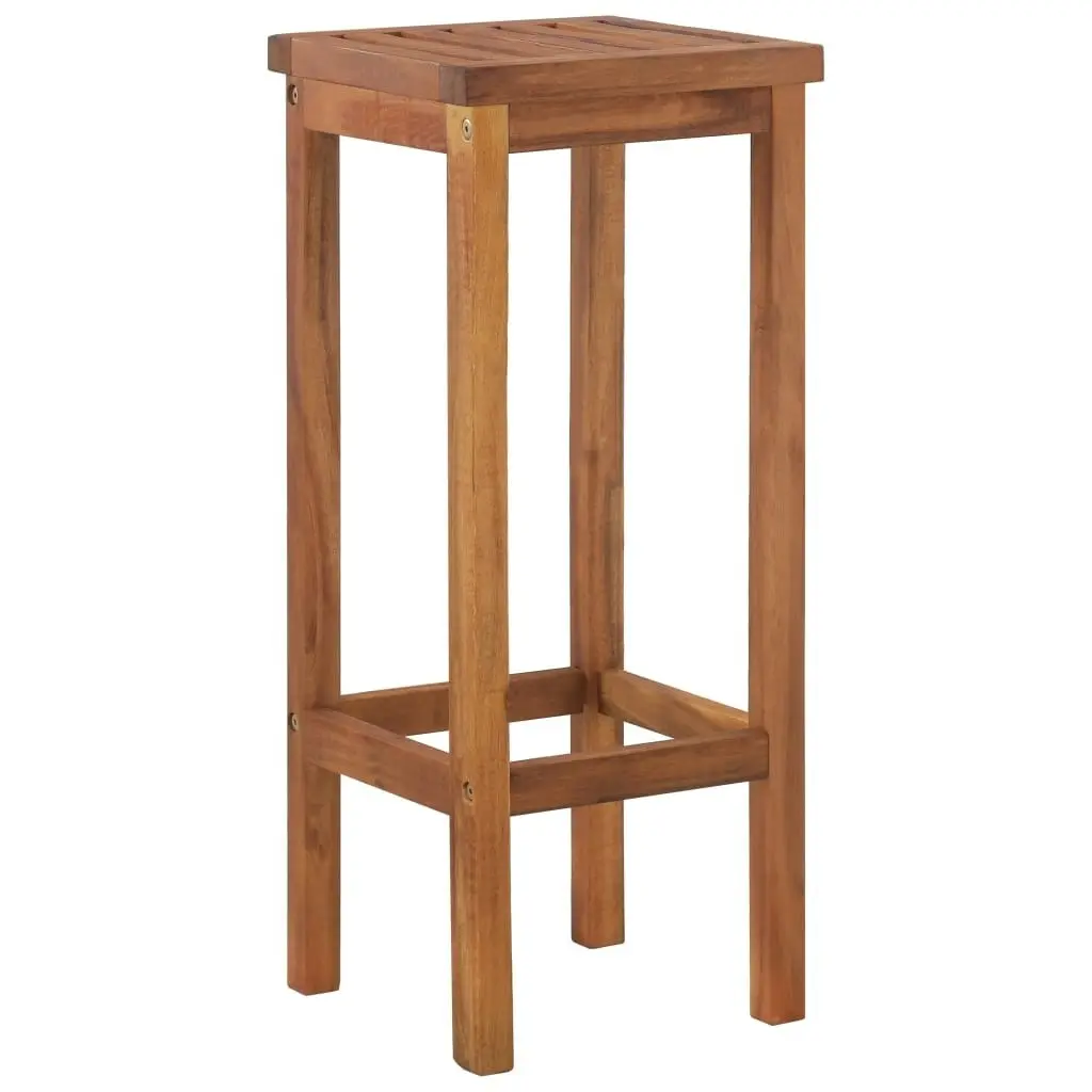 Bar Stools 6 pcs Solid Wood Acacia 3115990