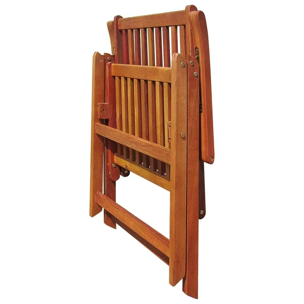 Folding Garden Chairs 3 pcs Solid Acacia Wood 310293