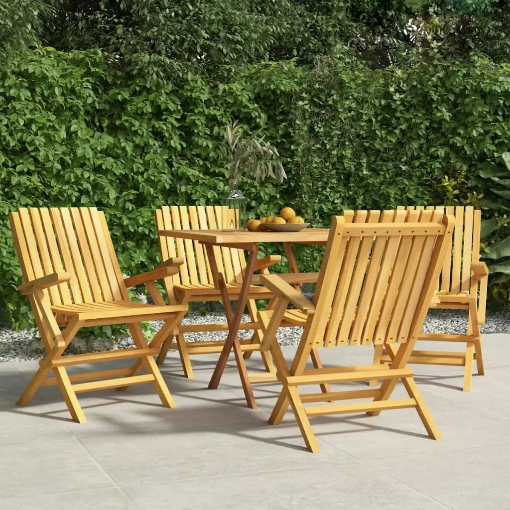 Folding Garden Chairs 4 pcs 61x67x90 cm Solid Wood Teak 3155055