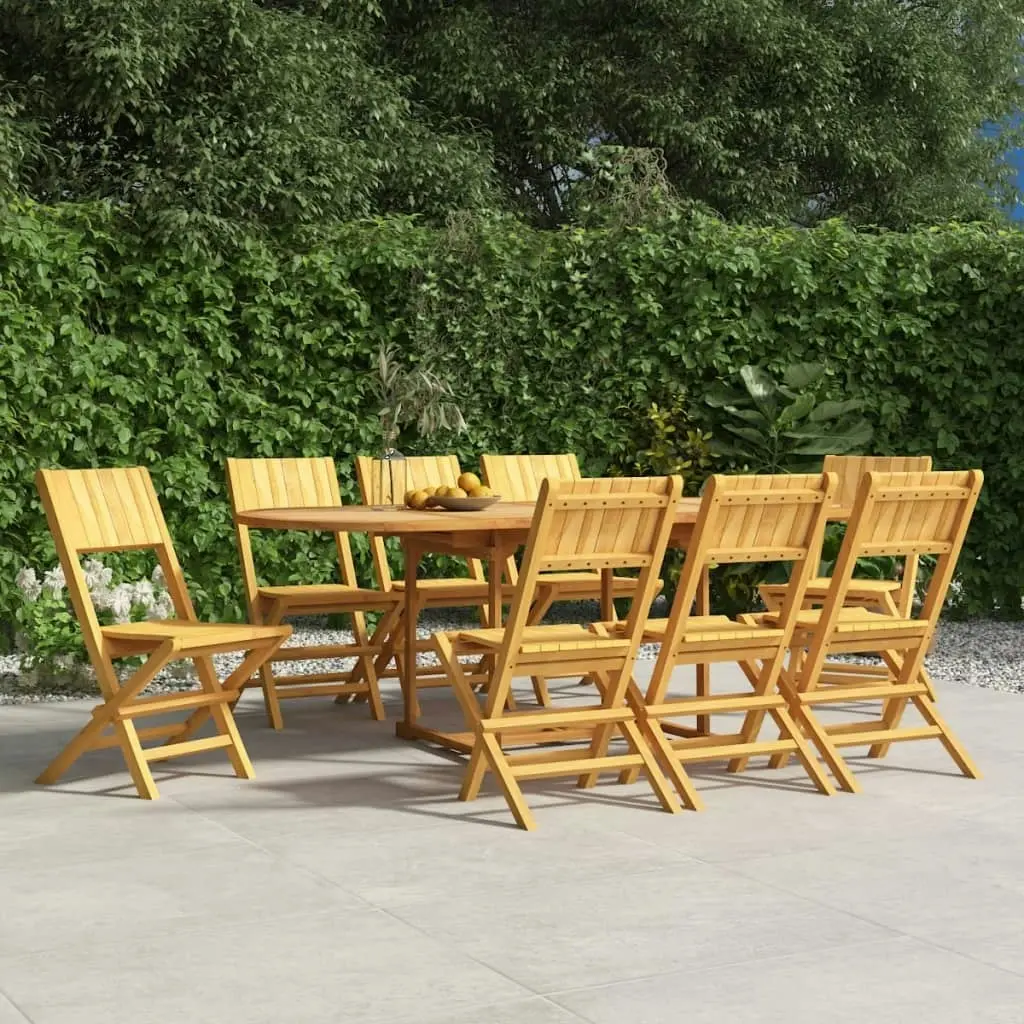 Folding Garden Chairs 8 pcs 47x61x90 cm Solid Wood Teak 3155060