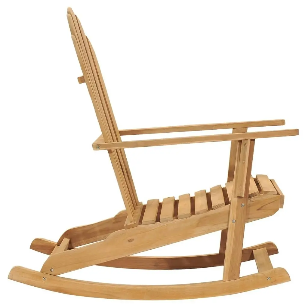 Adirondack Rocking Chair Solid Wood Teak 316167