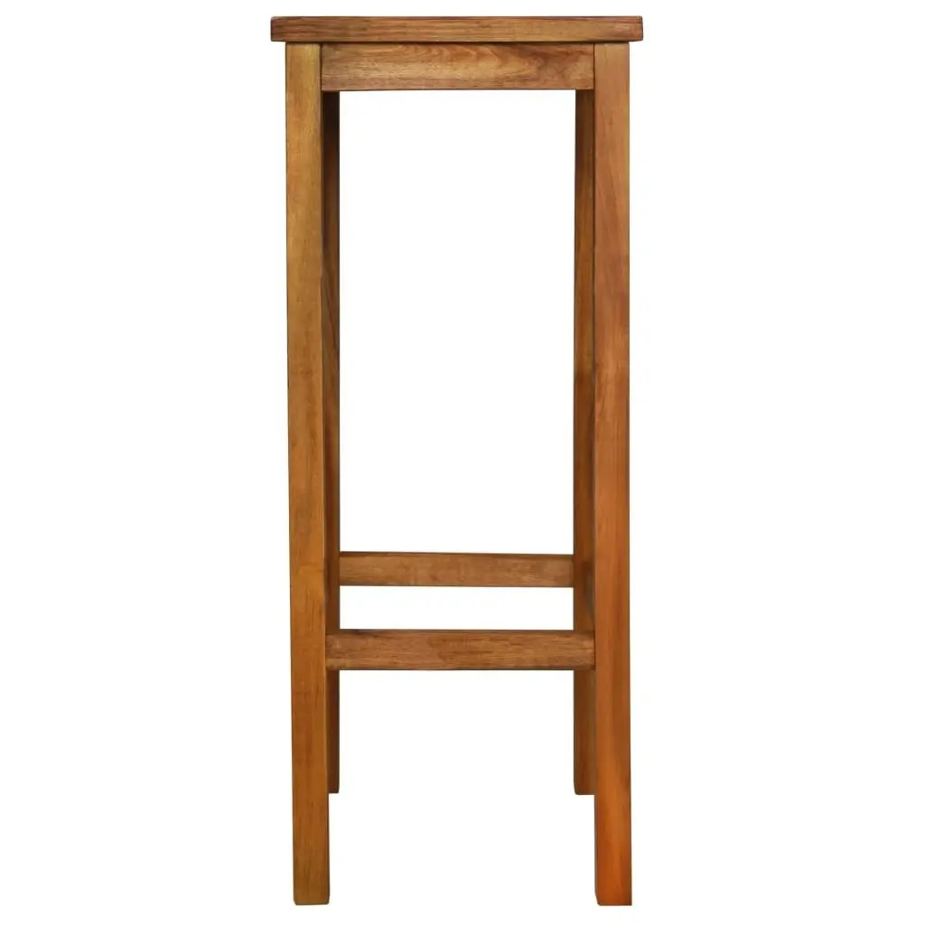 Bar Chairs 2 pcs Solid Acacia Wood 44016