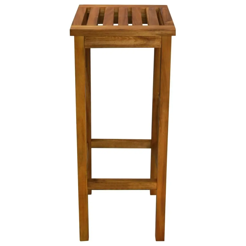 Bar Chairs 2 pcs Solid Acacia Wood 44016