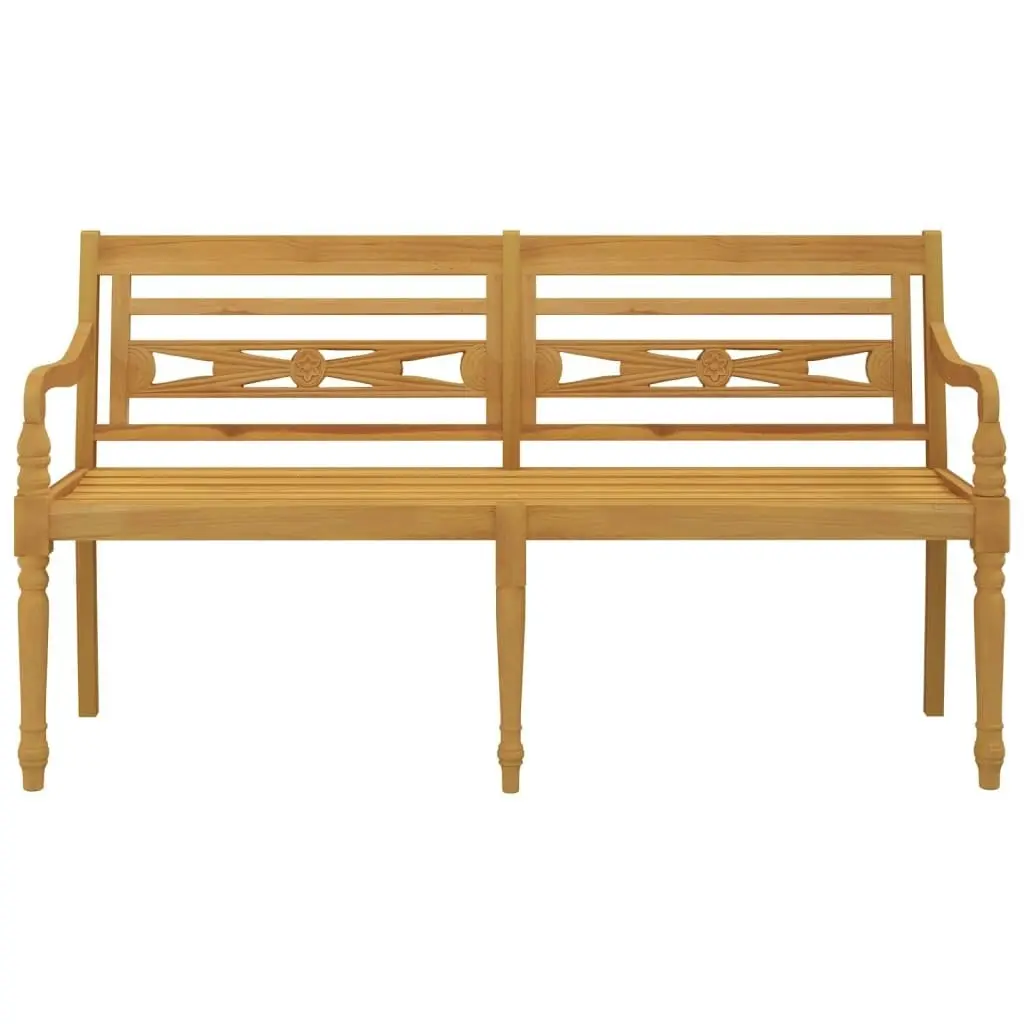 Batavia Bench 150 cm Solid Wood Teak 319147