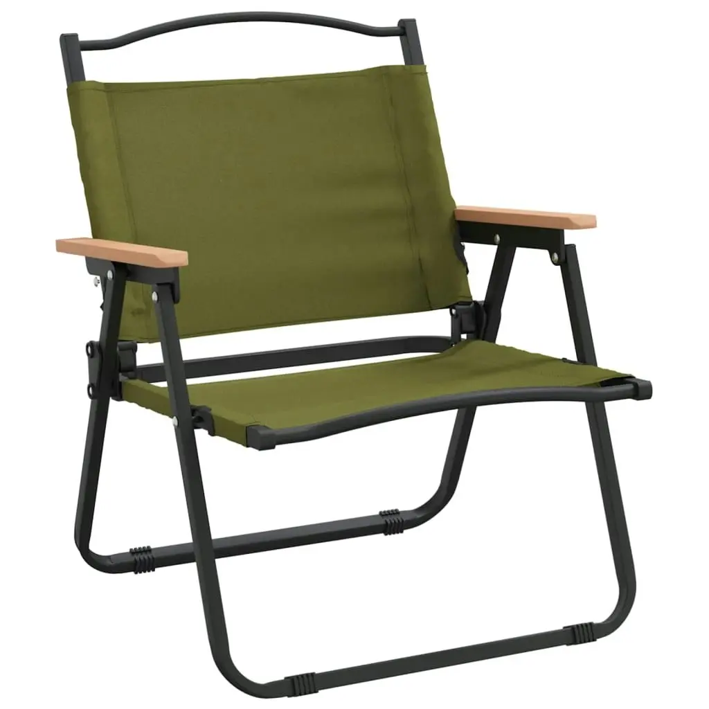 Camping Chairs 2 pcs Green 54x43x59 cm Oxford Fabric 319483