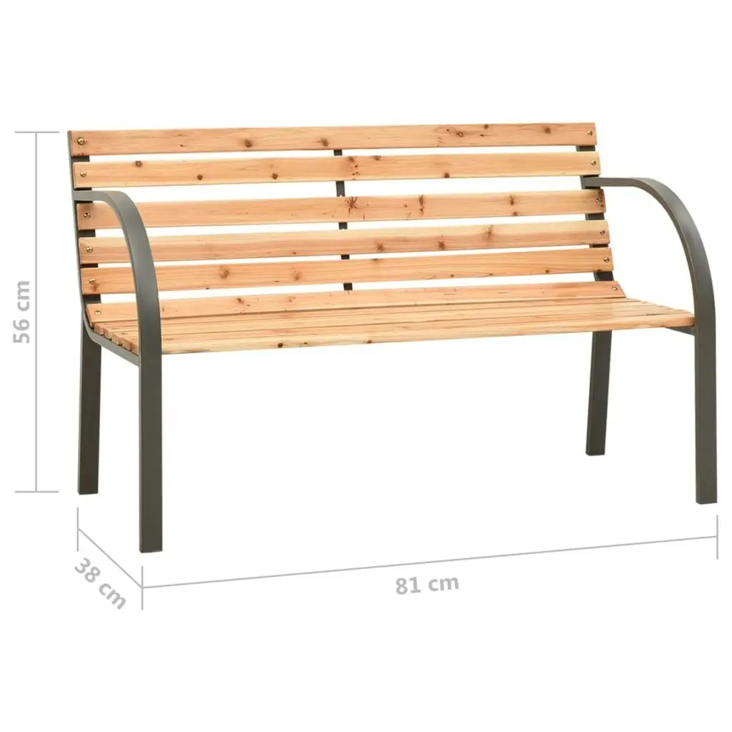 Children Garden Bench 81 cm Solid Wood Chinese Fir 317119