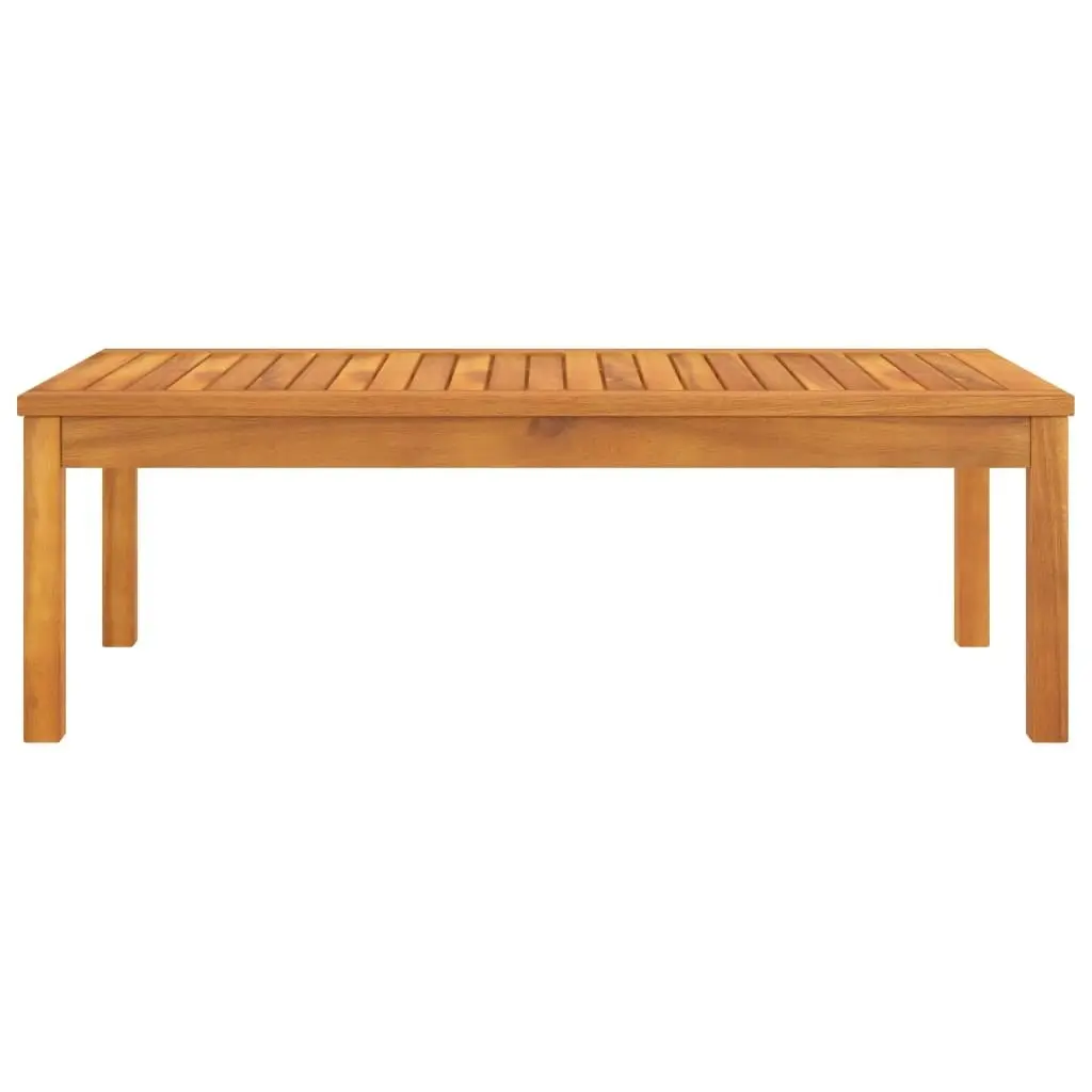 Coffee Table 100x50x33 cm Solid Acacia Wood 311833