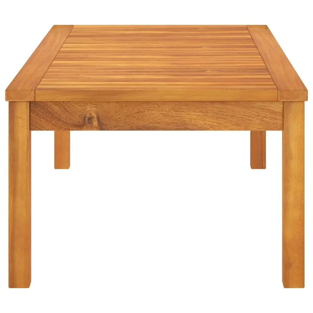 Coffee Table 100x50x33 cm Solid Acacia Wood 311833