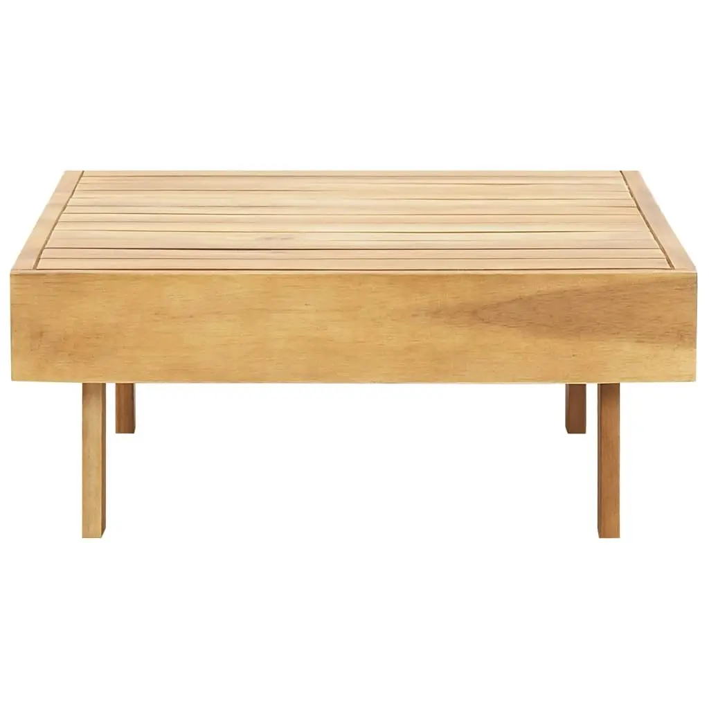 Coffee Table 100x60x25 cm Solid Acacia Wood 47274