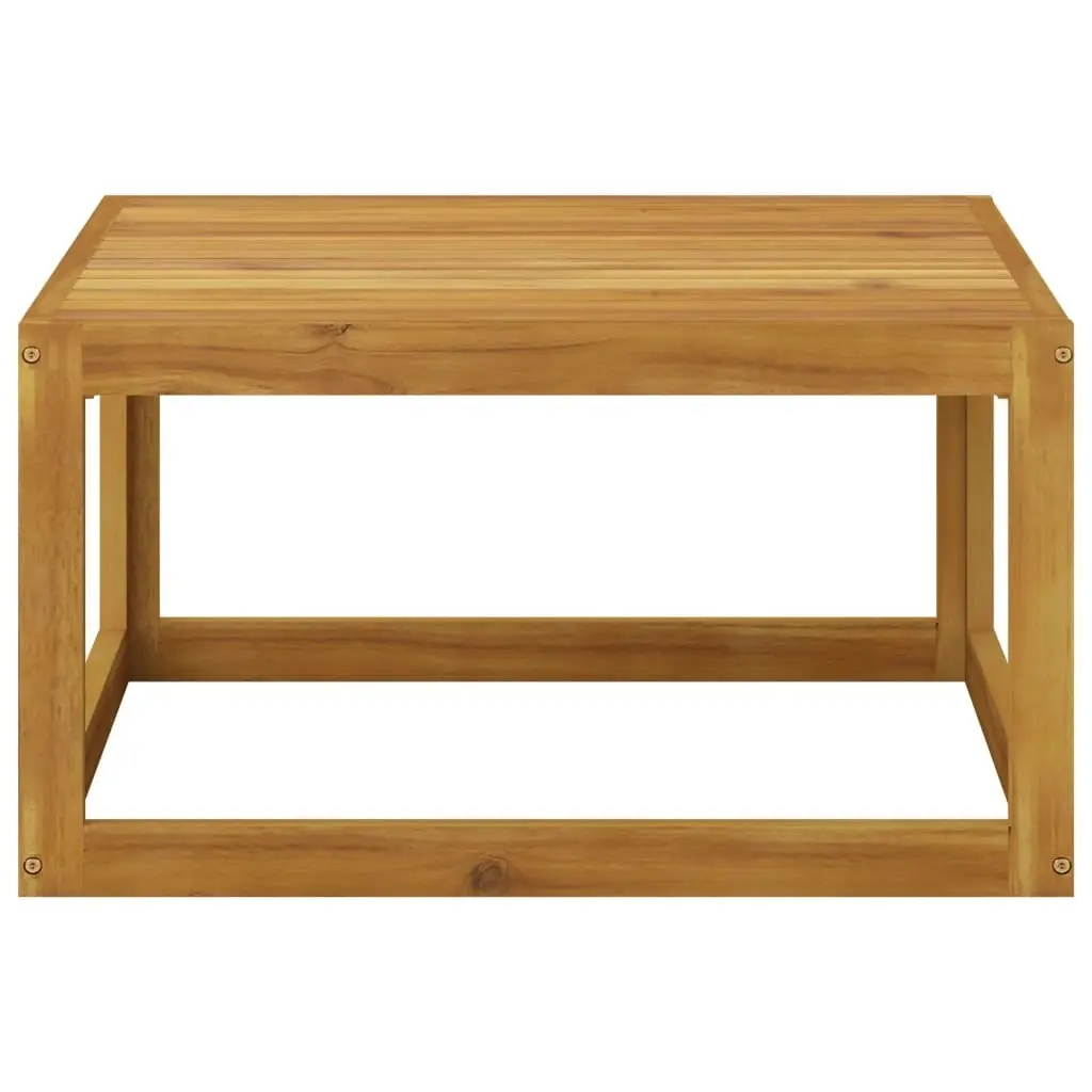 Coffee Table 68x68x29 cm Solid Acacia Wood 311866