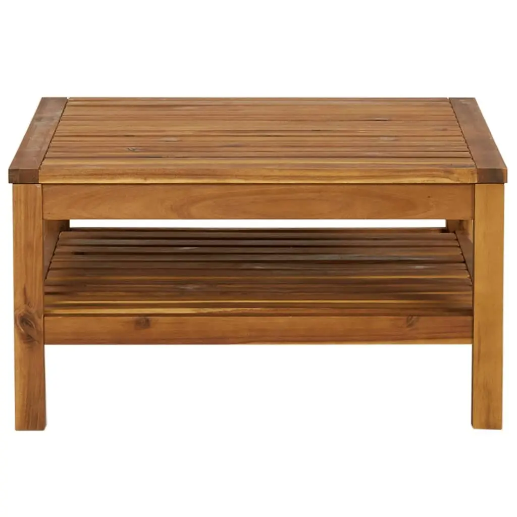 Coffee Table 65x65x35 cm Solid Acacia Wood 316292