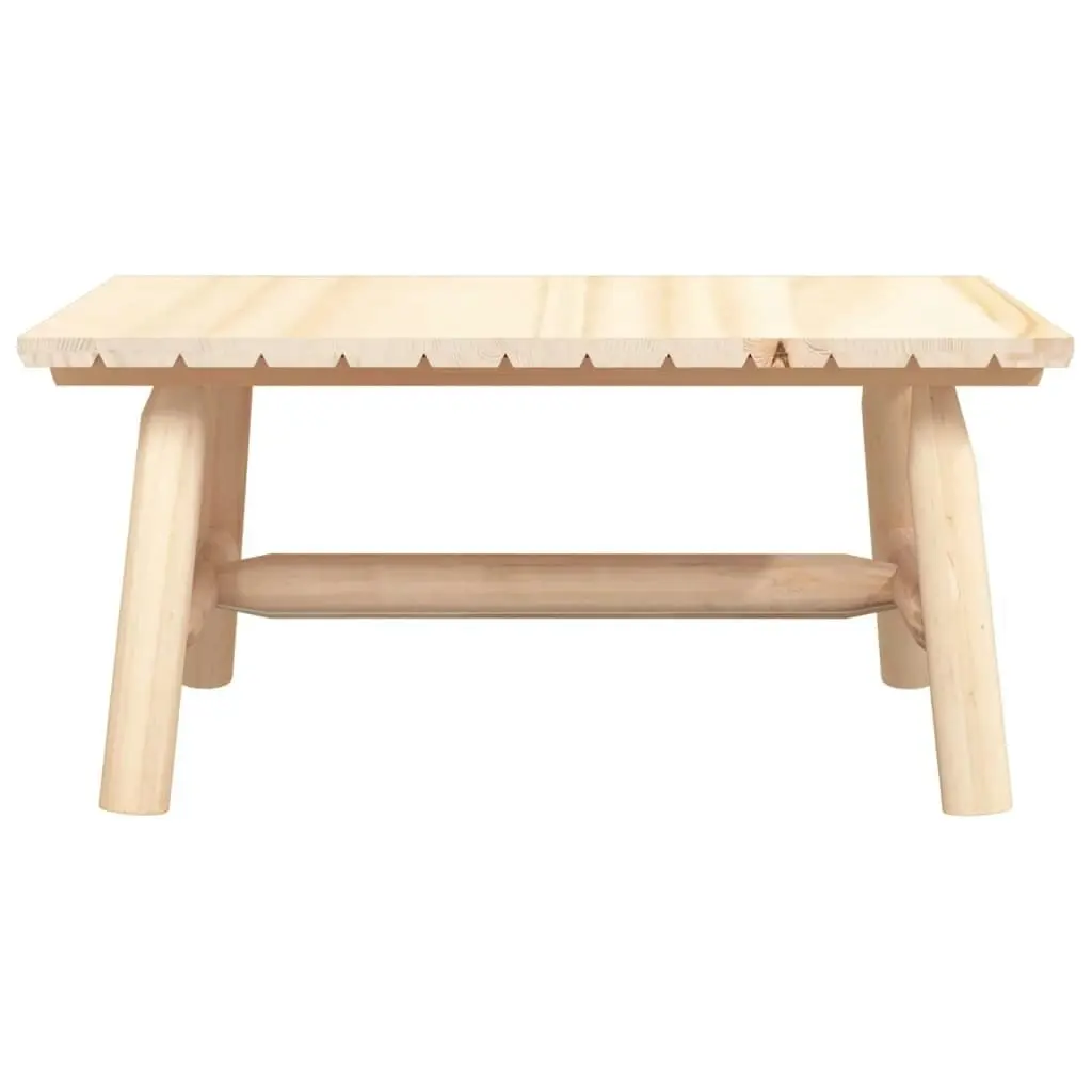 Coffee Table 90x50x41 cm Solid Wood Spruce 363353