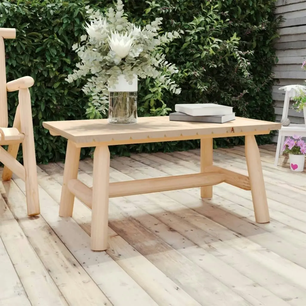 Coffee Table 90x50x41 cm Solid Wood Spruce 363353