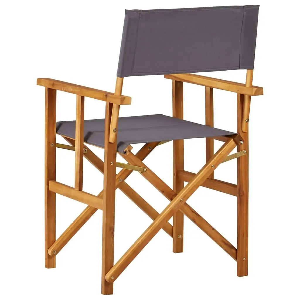 Director's Chairs Solid Acacia Wood 45951