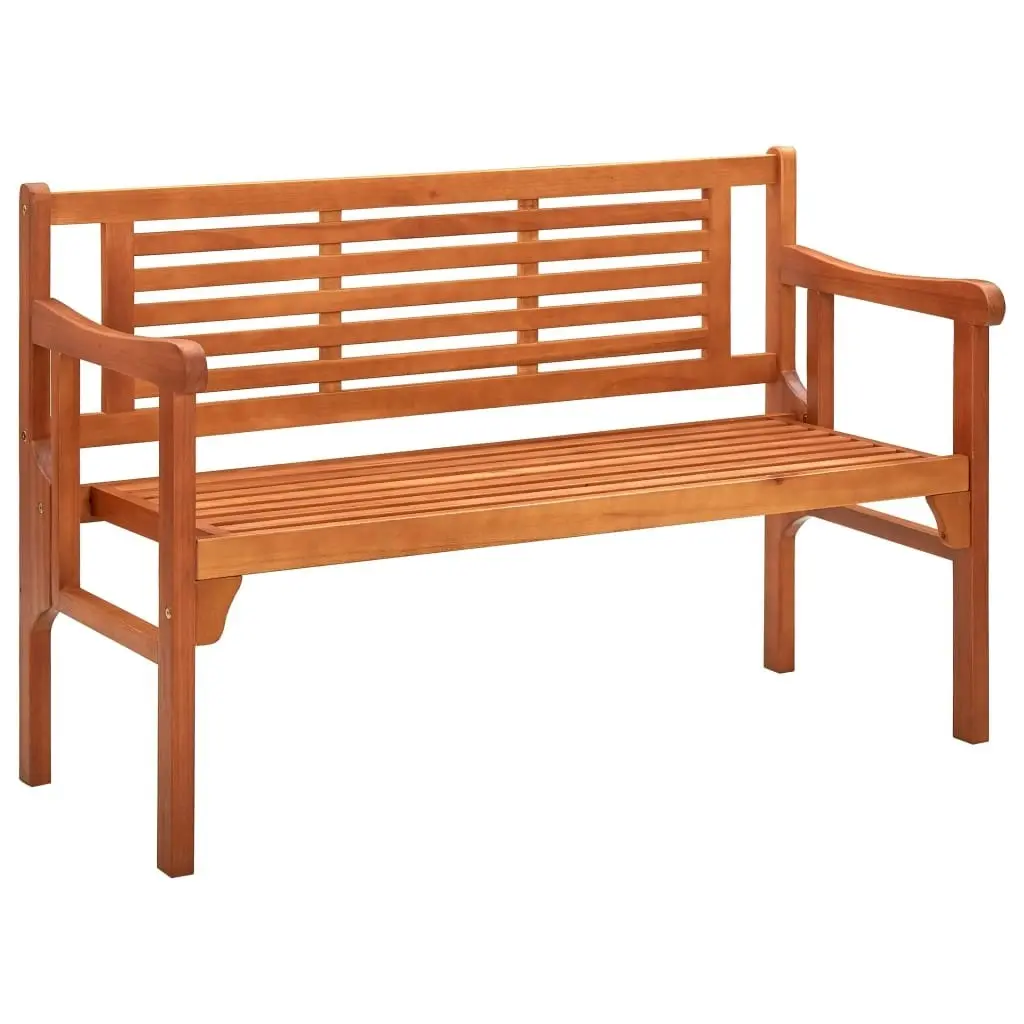 Foldable Garden Bench 120 cm Solid Eucalyptus Wood 315277