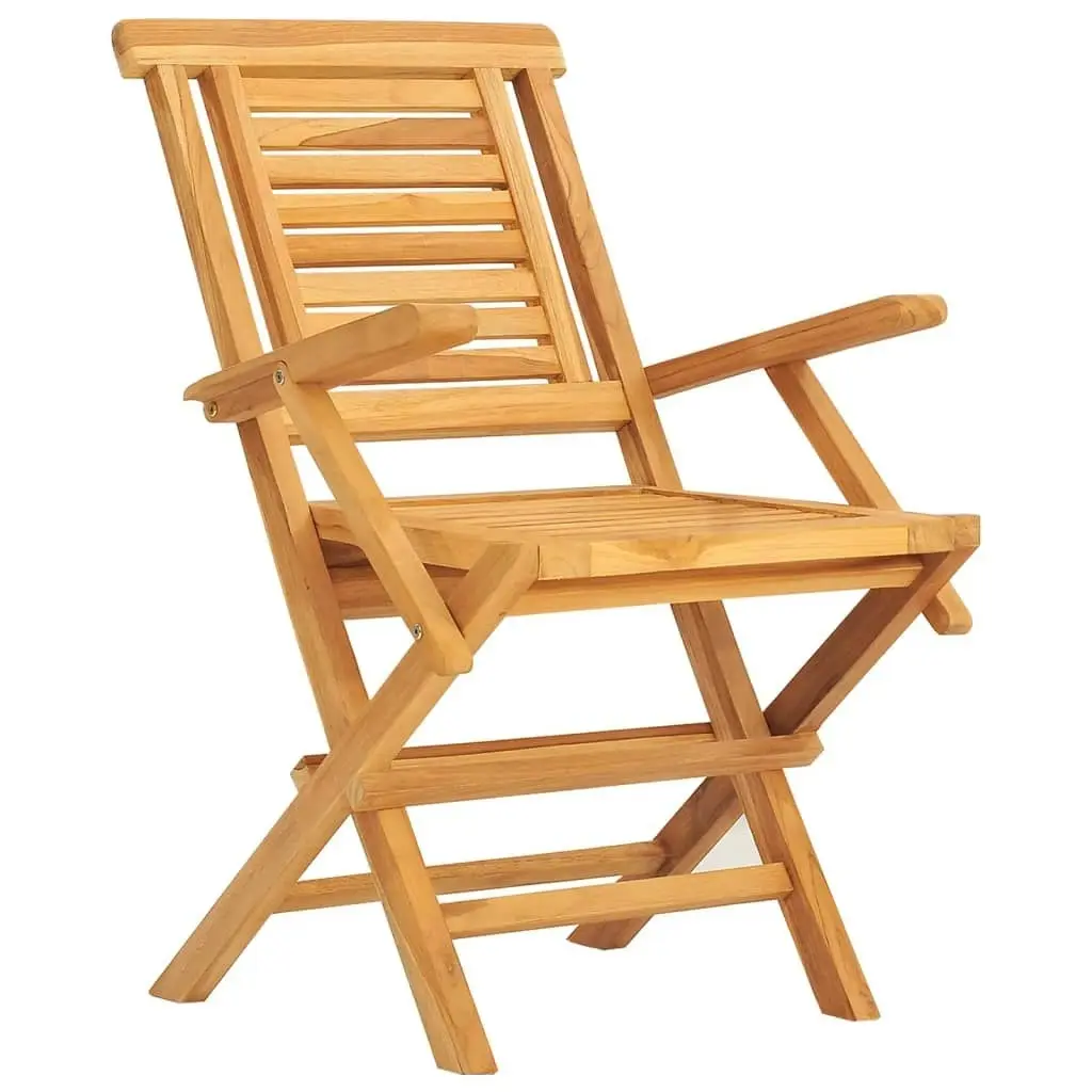 Folding Garden Chairs 2 pcs 56x63x90 cm Solid Wood Teak 362756