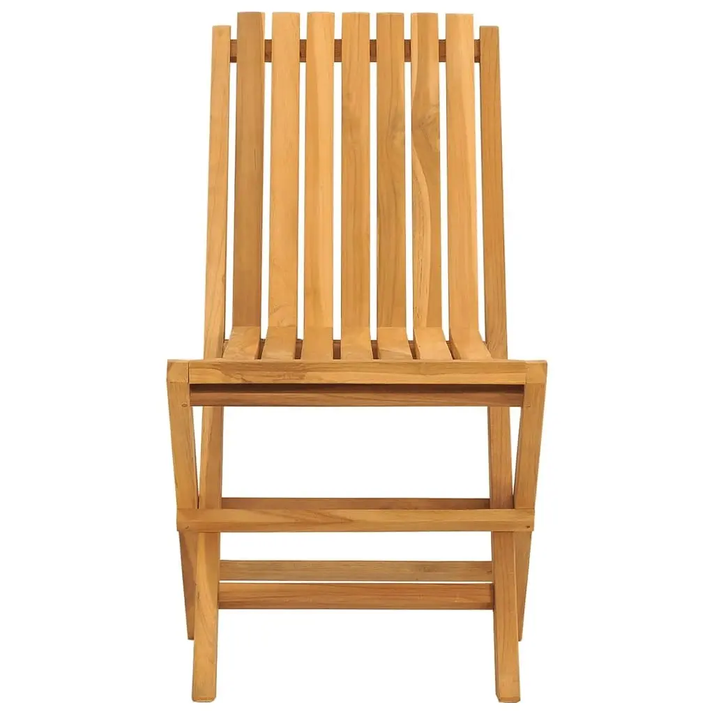 Folding Garden Chairs 2 pcs 47x47x89 cm Solid Wood Teak 362757