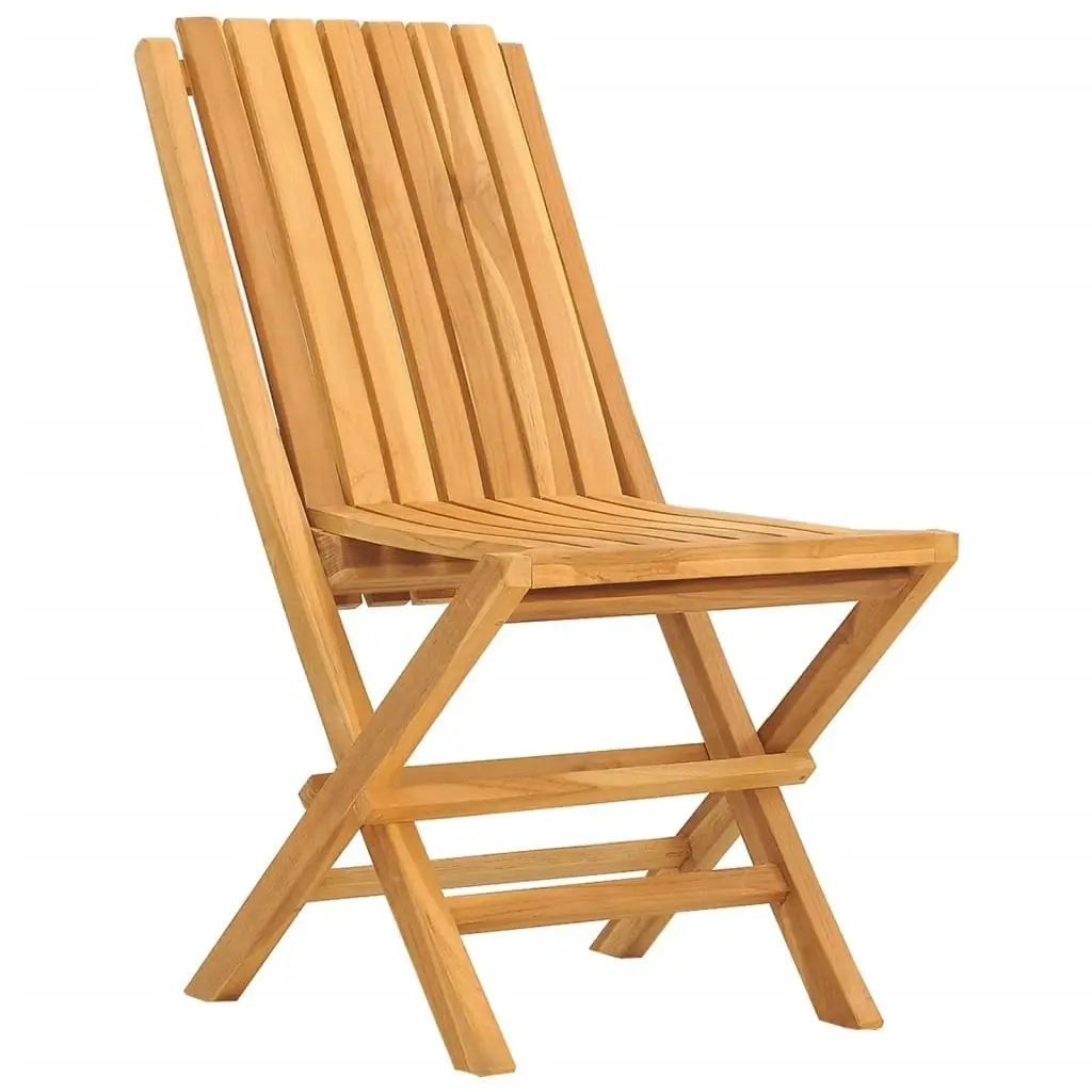 Folding Garden Chairs 2 pcs 47x47x89 cm Solid Wood Teak 362757