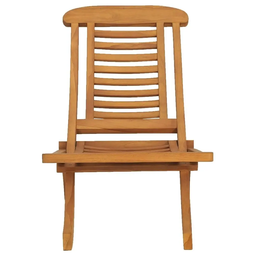 Folding Garden Chair Solid Teak Wood 49381