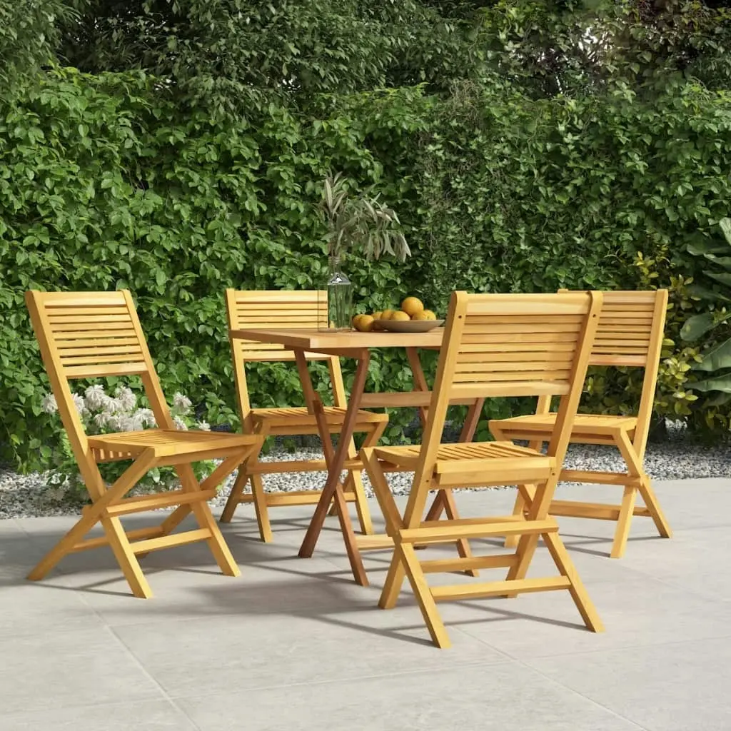 Folding Garden Chairs 4 pcs 47x62x90 cm Solid Wood Teak 3155064