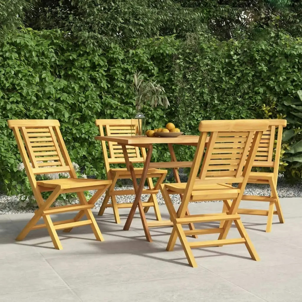 Folding Garden Chairs 4 pcs 47x63x90 cm Solid Wood Teak 3155046