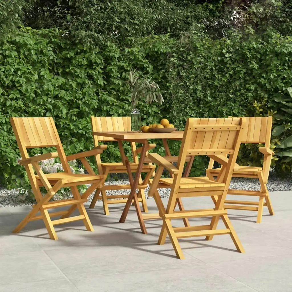 Folding Garden Chairs 4 pcs 55x61x90 cm Solid Wood Teak 3155061