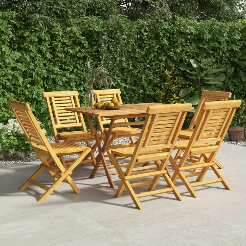 Folding Garden Chairs 6 pcs 47x63x90 cm Solid Wood Teak 3155047