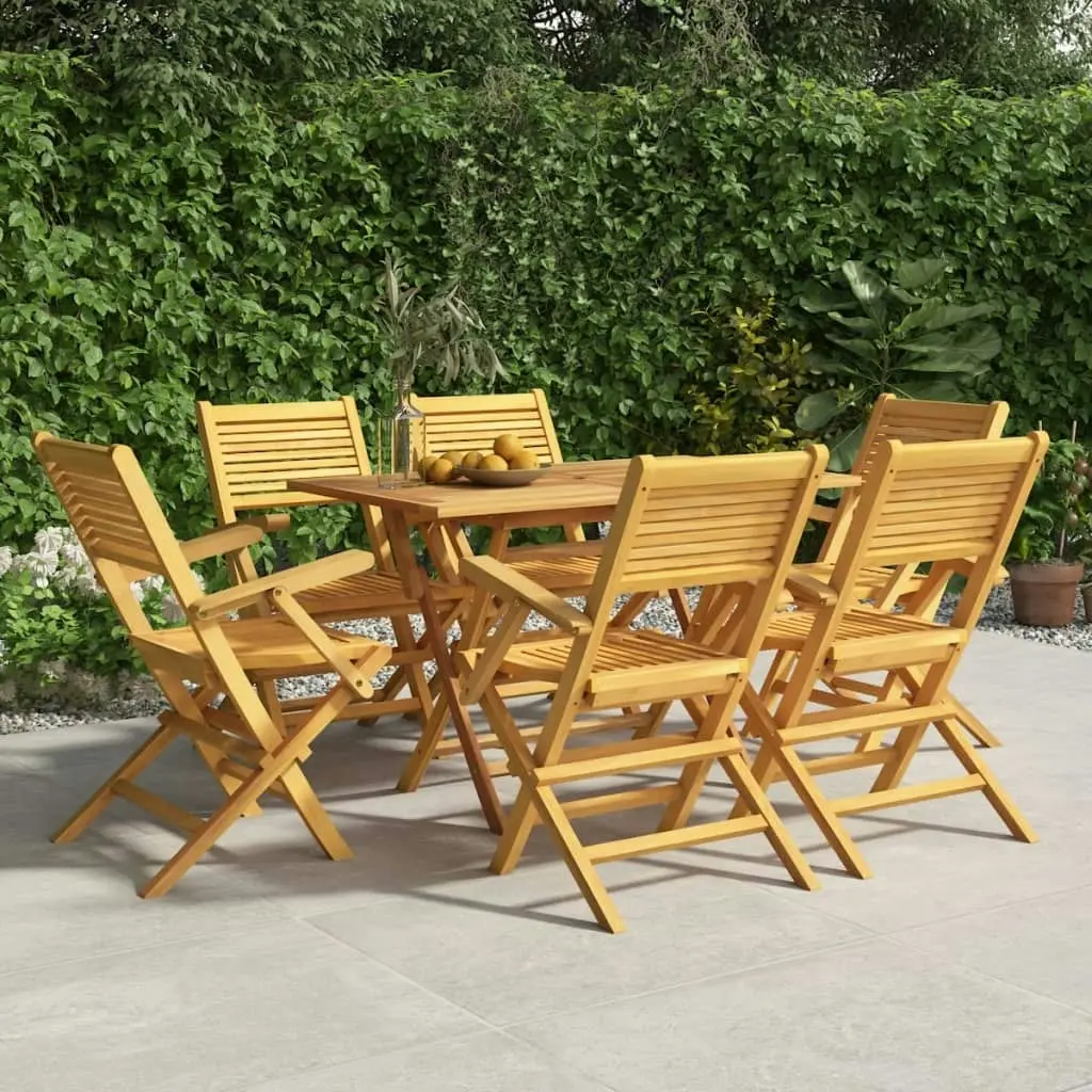 Folding Garden Chairs 6 pcs 55x62x90 cm Solid Wood Teak 3155068