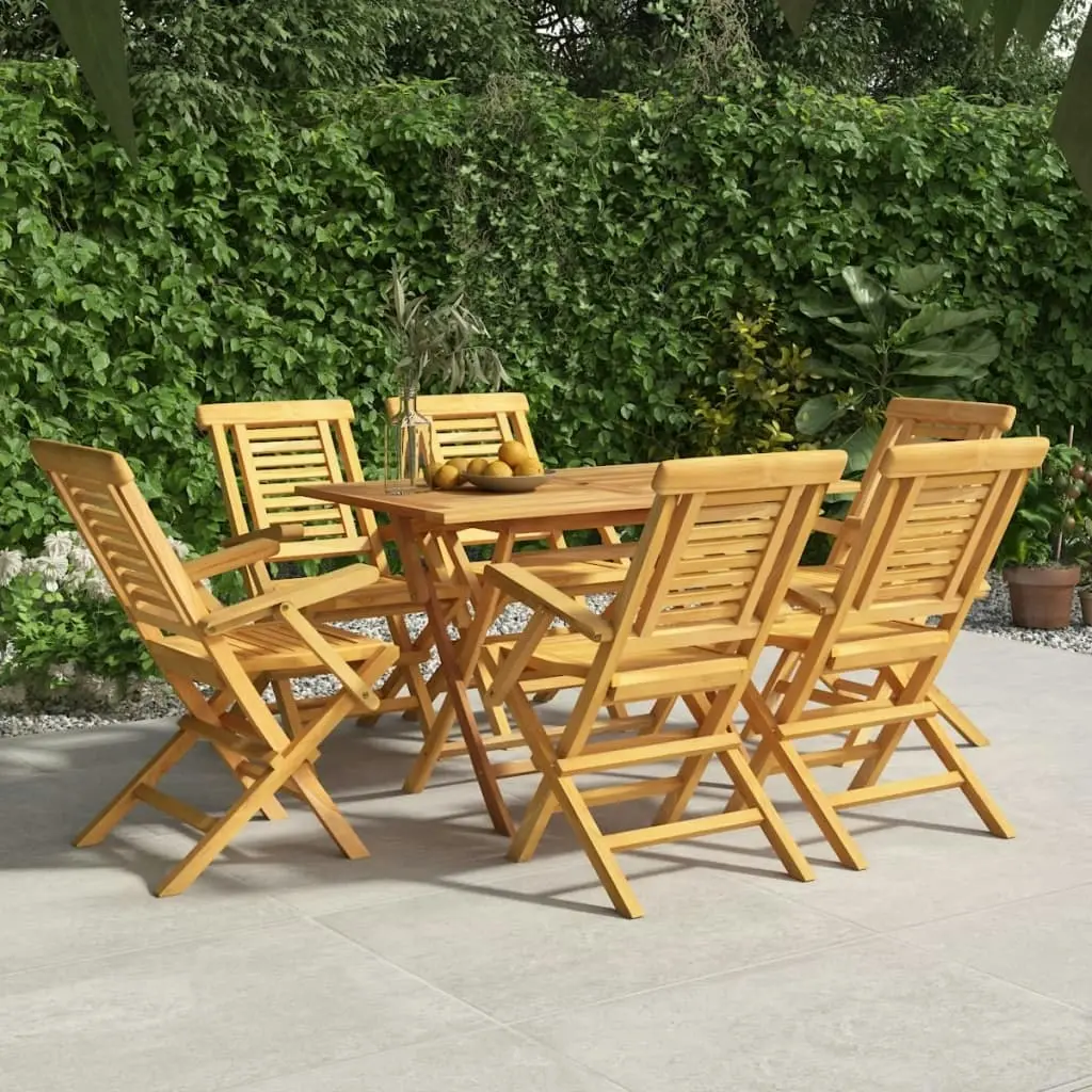 Folding Garden Chairs 6 pcs 56x63x90 cm Solid Wood Teak 3155050