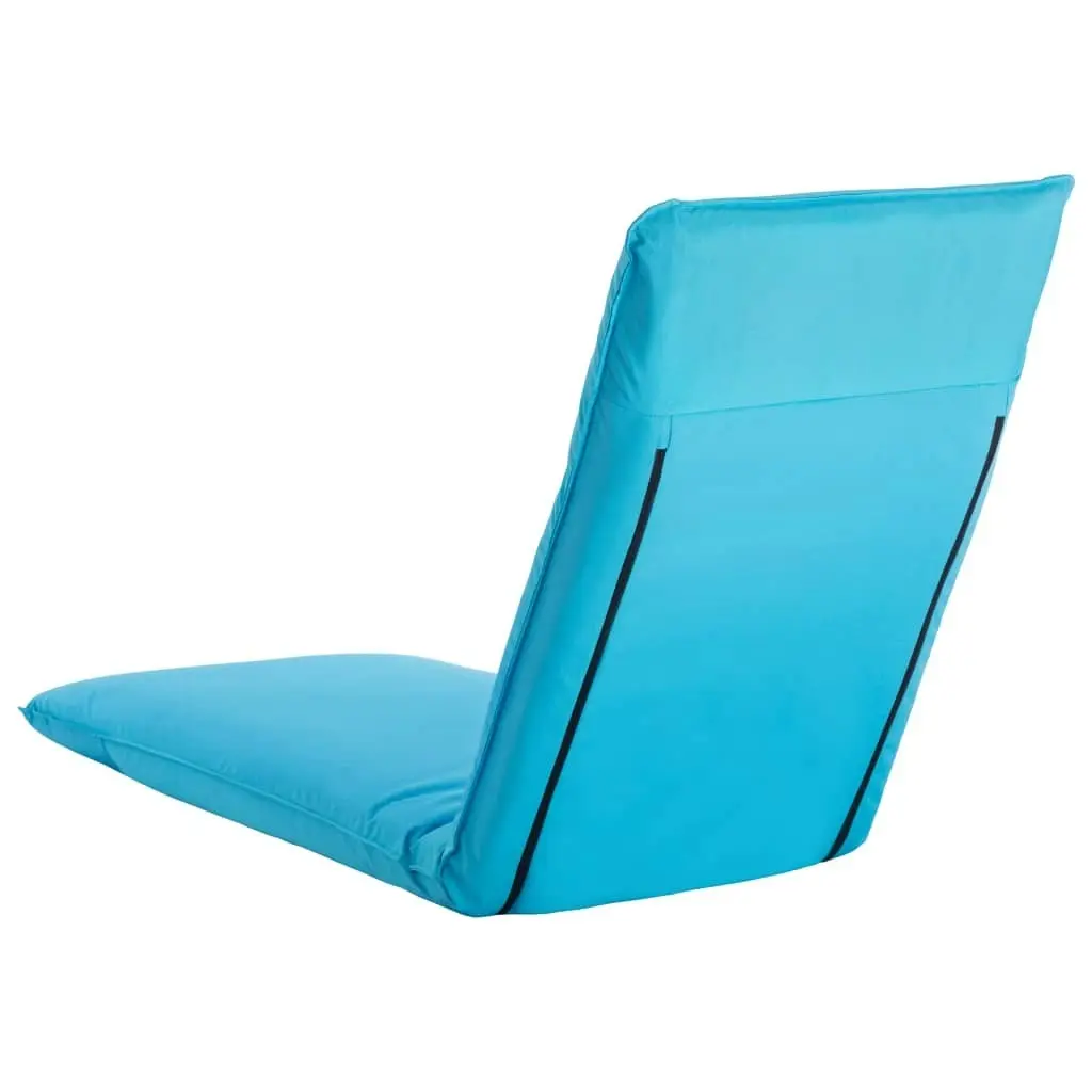 Foldable Sunlounger Oxford Fabric Blue 316048