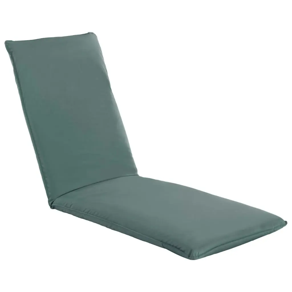 Foldable Sunlounger Oxford Fabric Grey 316045